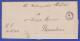 Bayern Dienstbrief Mit Fingerhut-Stempel WUNSIEDEL 1864 - Other & Unclassified