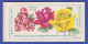 DDR 1972 Markenheftchen Rosen Mi.-Nr. MH 6 I Type 2 Enge Naht Postfrisch ** - Cuadernillos