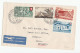 1946 Grindelwald Air Mail PRO PATRIA SET Cover SWITZERLAND To GB Stamps - Cartas & Documentos