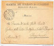 1914 LETTERA  INTESTATA SOCIETÀ DEI SOLDATI IN CONCEDO ' CON ANNULLO MOGLIANO MACERATA - Storia Postale