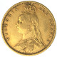 Royaume-Uni- Demi-Souverain Victoria 1892 Londres - 1/2 Sovereign