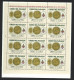 Paraguay 1964 Bombay Eucharistic Congress Set Of 4 In Fresh Full Margin Sheets Of 12 Fine MNH - Paraguay