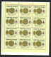 Paraguay 1964 Bombay Eucharistic Congress Set Of 4 In Fresh Full Margin Sheets Of 12 Fine MNH - Paraguay