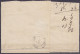 L. Affr. N°28 + Paire N°30 (vert-gris) Càd STAVELOT /23 FVER. 1874 Pour ARRAS France - Càd Passage LILLE (au Dos: Càd Ar - 1869-1883 Léopold II
