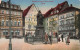 ALLEMAGNE - Jena - Marktplatz Mit Johann Friedrich Dnekmal - Animé - Colorisé - Carte Postale Ancienne - Jena