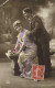 Delcampe - DESTOCKAGE Avant Fermeture Boutique BON LOT 100 CPA FANTAISIE  COUPLES (Toutes Scannées) - 100 - 499 Postales