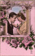 Delcampe - DESTOCKAGE Avant Fermeture Boutique BON LOT 100 CPA FANTAISIE  COUPLES (Toutes Scannées) - 100 - 499 Postales