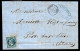 LETTRE EN PROVENANCE DE FAYL-BILLOT - OBLITÉRATION GC 1477 - POUR PORT SUR SAONE  - 1863-1870 Napoleone III Con Gli Allori