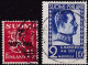 FI053 – FINLANDE – FINLAND – 1937 – MANNERHEIM & CURRENT TYPE – Y&T 194/5 USED - Oblitérés