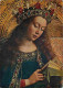 Peinture Religieuse - Van Eyck - Het Lam Gods - La Vierge - CPM - Voir Scans Recto-Verso - Pinturas, Vidrieras Y Estatuas