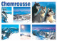 38 - Chamrousse - Multivues - Chiens Husky - CPM - Carte Neuve - Voir Scans Recto-Verso - Chamrousse