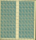 Tunisie 1945-Colonie Française-Timbres Neufs. Yv. Nr.:276.Feuille De 100+Interpanneaux+ Coin Daté:7/11/45. (EB) AR-02221 - Neufs