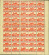 Tunisie 1941-Colonie Française-Timbres Neufs. Yv. Nr.:216.Feuille De 50 Avec Coin Daté:20/8/41. (EB) AR-02223 - Neufs