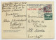 NEDERLAND ENTIER 5C BRIEFKAART KARTOEPOS + 2 1/2C PUTTEN 1945 POUR THONES HAUTE SAVOIE  FRANCE - Storia Postale