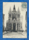 CPA - Belgique - (Péruwelz) - Eglise De Bonsecours, Façade Principale - Petite Animation - Circulée - Péruwelz