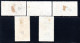 2772. GREECE,ITALY,DODECANESE,1934 SOCCER,FOOTBALL,HELLAS 128-132, SC.31-35  USED SET. - Dodecaneso