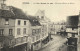 VERNON La Rue Grande En 1894 ( Anciennes Maisons Et Mairie) RV - Vernon