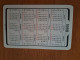 Pocket Calendar Hungary 1988 - BKV, Transport - Formato Piccolo : 1981-90