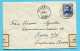 Zensurbrief Von Gurzelen Nach Halle 1935 - Briefe U. Dokumente