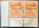 SDN 1936-38 PLATTENZEICHEN-BOGENECKE #50y LUXUS S.D.N SOCIÉTÉ DES NATIONS (UN UNO Schweiz Völkerbund Genf Genève - Dienstzegels