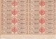 COMPAGNIE COLONIALE Des ETABLISSEMENTS N. HAGEN - NOUVELLES HEBRIDES N° 065.405  - COMPLETE AVEC SES 32 COUPONS - Autres & Non Classés