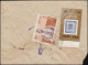 Nepal 398 Schreiber + 408 Jubiläum 100 Jahre Briefmarken Auf Brief Um 1981/1982 - Népal