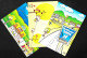 [MD9112] CPM - SERIE DI 3 CARTOLINE - POP CARDS - PERFETTE - Non Viaggiate - Publicidad