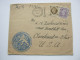 1946 , Tschechoslowakei , Field Post In Grossbritannien , Cover To USA - Lettres & Documents