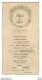 Delcampe - LOT DE 35 MENUS - 1895 - 1937 - Menu