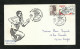 Lettre Illusttrée " Le Débordement " Aviron Bayonnais Les 9&10/04/1988 N°2183 Et 2236 Rugby +cachets Illustrés TB - Rugby