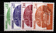 Monaco , Timbres Préoblitéré N° P54 A P65 ** - Precancels