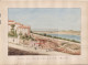 Marseille. Colline De N.D. De La Garde.  Septembre 1873 - Wasserfarben