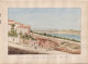 Marseille. Colline De N.D. De La Garde.  Septembre 1873 - Aquarel