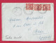 !!! INDOCHINE, LETTRE DE SAIGON, COCHINCHINE POUR LE CAIRE, ÉGYPTE VIA PORT-SAÏD, DE 1933 - Briefe U. Dokumente