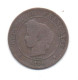 France- CERES - 1896 A ( Torche ) Petit Tirage  - 5 Cts  En Bronze - Cat Fayette  N° 157 A   -usure  - - 5 Centimes