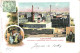 CPA Carte Postale Egypte Alexandrie Panorama Avec Colonne Pompée 1901  VM79001 - Alexandrië