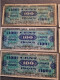 Lot 8 Billets Francs 1944 - Sin Clasificación