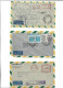 BRAZIL BRASIL - POSTAL HISTORY LOT - AIRMAIL CENSORED - Other & Unclassified