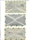 BRAZIL BRASIL - POSTAL HISTORY LOT - AIRMAIL CENSORED - Sonstige & Ohne Zuordnung