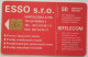 Czech Republic 50 Units Chip Card - ESSO - Czech Republic