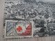 Sur CPA Cathage Unisie Belle Vignette Société Française De Secours Aux Blessés Croix Rouge Oblitération Tunisie - Cruz Roja