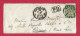 !!! SUISSE, 40 CTS HELVETIA DEBOUT SUR LETTRE DE GENEVE POUR LA FRANCE DE 1863 - Lettres & Documents