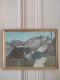 Fernand PROUST (XXeme) Huile Sur Isorel "Alpes D'Huez"  Mars 1961 - Oelbilder