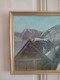 Fernand PROUST (XXeme) Huile Sur Isorel "Alpes D'Huez"  Mars 1961 - Huiles