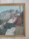 Fernand PROUST (XXeme) Huile Sur Isorel "Alpes D'Huez"  Mars 1961 - Oils