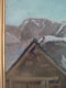 Delcampe - Fernand PROUST (XXeme) Huile Sur Isorel "Alpes D'Huez"  Mars 1961 - Oleo