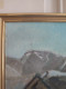 Delcampe - Fernand PROUST (XXeme) Huile Sur Isorel "Alpes D'Huez"  Mars 1961 - Olii