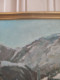 Delcampe - Fernand PROUST (XXeme) Huile Sur Isorel "Alpes D'Huez"  Mars 1961 - Oelbilder