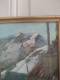 Delcampe - Fernand PROUST (XXeme) Huile Sur Isorel "Alpes D'Huez"  Mars 1961 - Oils