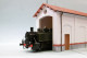 Hornby Mediterranean - REMISE LOCOMOTIVE Hangar Maquette Montée Réf. HC8061 Neuf HO 1/87 - Versieringen